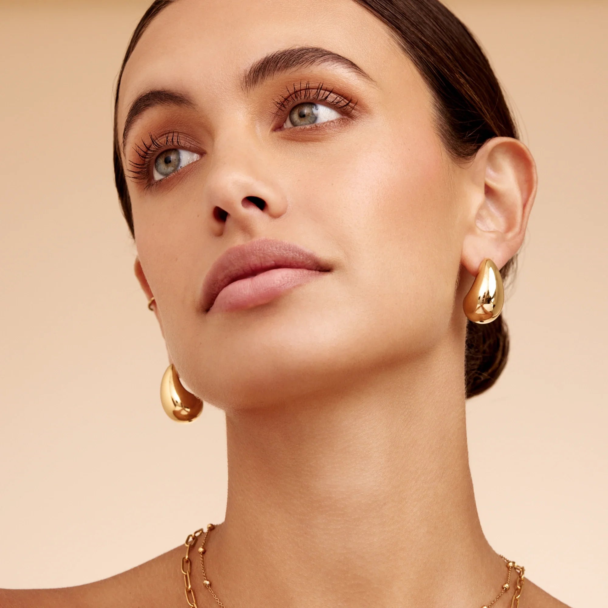 Chunky Teardrop Earrings