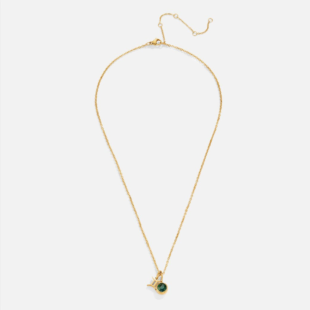 Astria Zodiac Birthstone Necklace